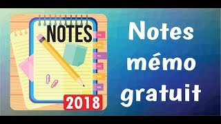 Video "Notes mémo gratuit" screenshot 2
