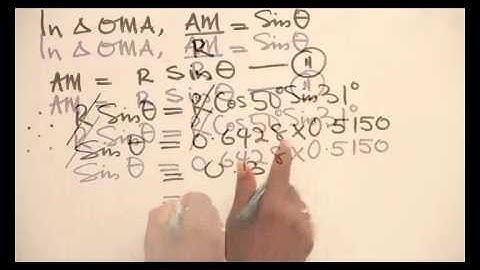 SHORTEST DISTANCE BETWEEN ANY TWO POINTS ON THE PARALLEL OF LATITUDE PART 5