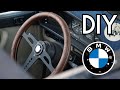 Making a Steering Wheel From Scratch (DIY time-lapse) [BMW e28]