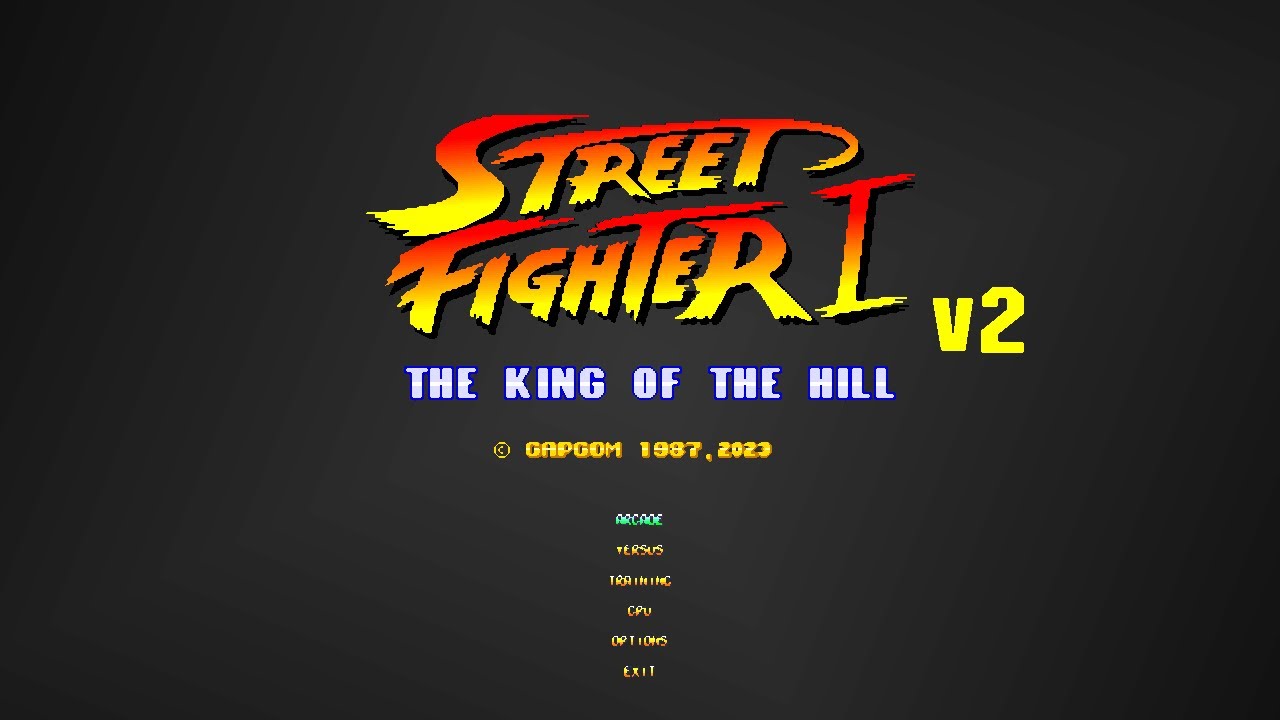 Street Fighter I: The King of the Hill (Full Game Release)