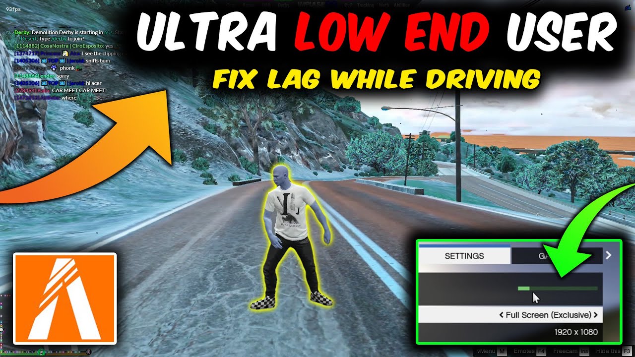 FiveM [ GTA V ] Ultra Low End PC FPS BOOST & FIX LAG (4GB & 8GB RAM 98 ...