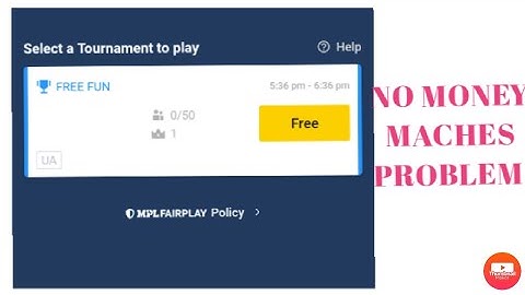 MPL STATE PROBLEM SOLVED // no money matches solved