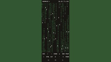 Termux pkg install cmatrix