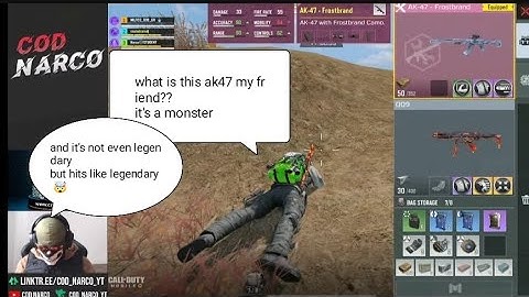 CoD Narco liked this enemies ak47 gunsmith and it