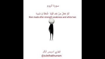 سورة الروم بصوت الشيخ إدريس أبكر......  Surah Al Rum by Sheikh Idress Abkar