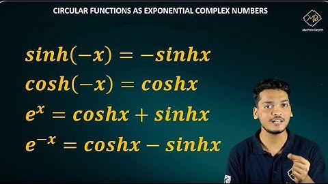 HYPERBOLIC IDENTITIES PART 1