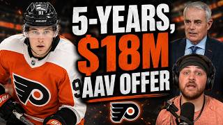 "WOAH!" Flyers Tender $90M Offer Sheet To Leo Carlsson 🚨