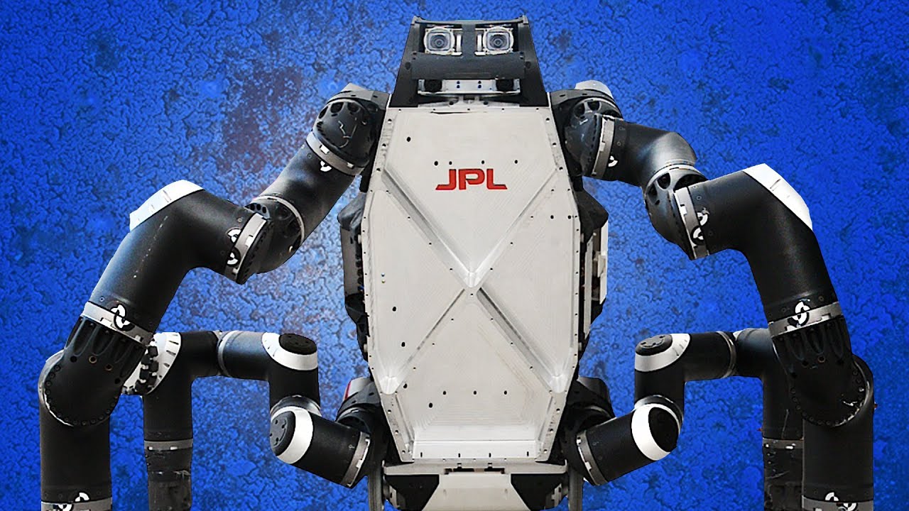 10 странных роботов, которые теоретически могли бы спасать жизни. RoboSimian. Фото.