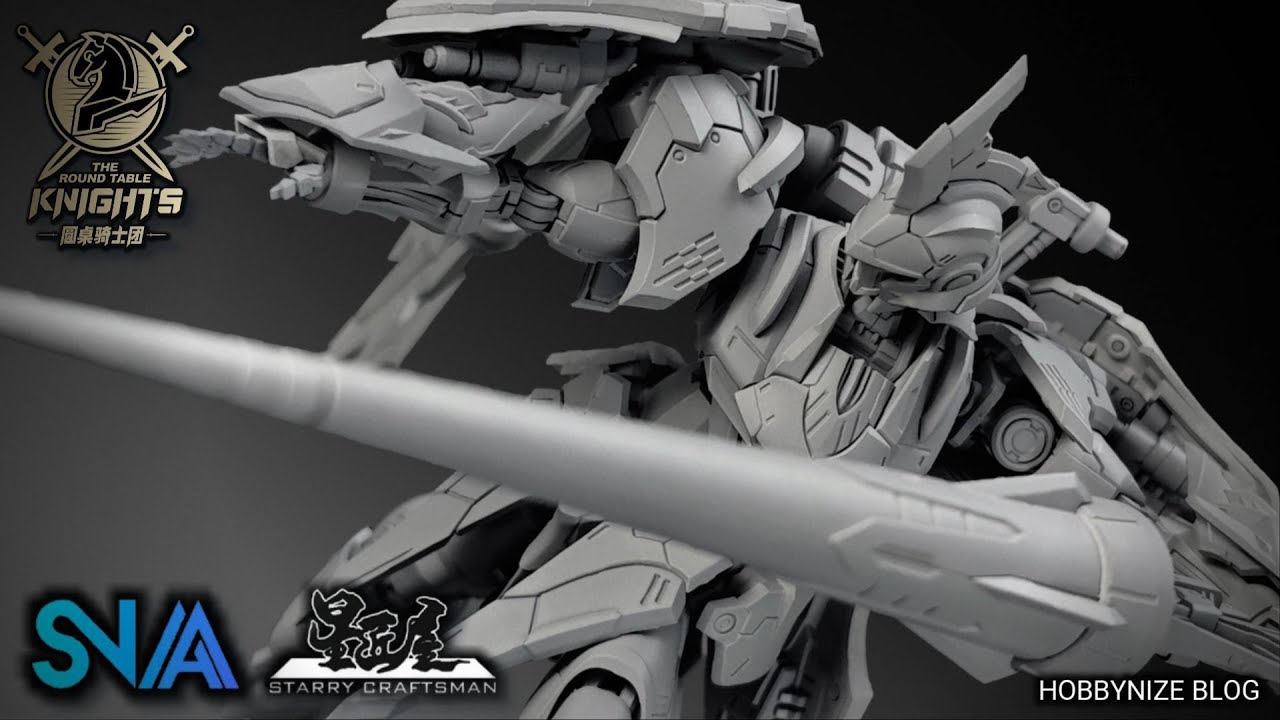 SNAA SC-008 Soul Spear Lamorak [1/144 Scale Model Kit] / The Round