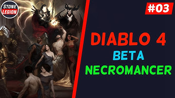 Diablo 4 Beta - Necromancer - Part 3 -  Finishing Act 2