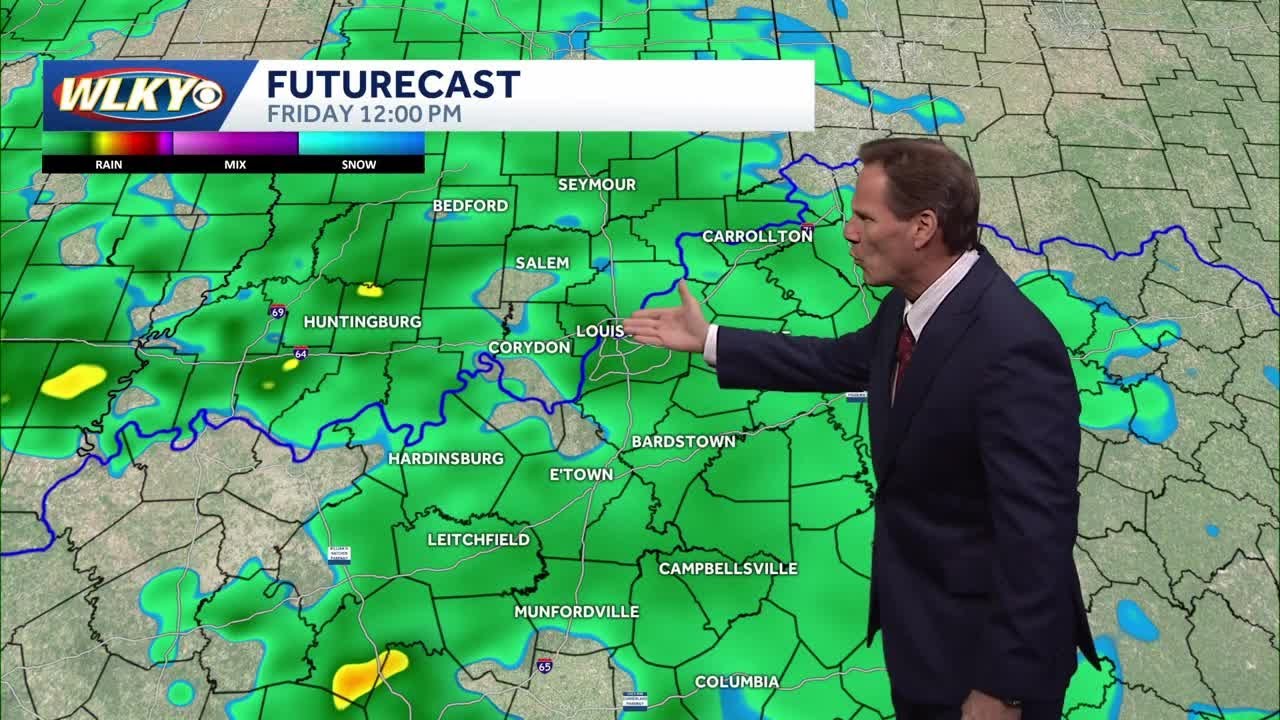 More rain for Friday - YouTube