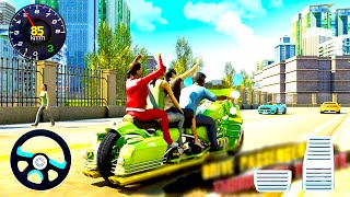 Taxi Moto Driving Passenger Transport - Android gameplay screenshot 3