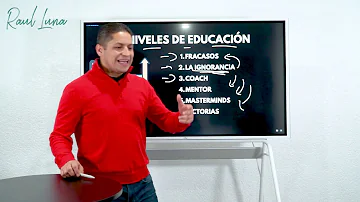 ¿Cuáles son los 5 niveles de educación?