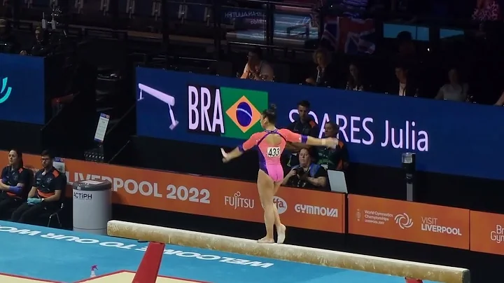 Julia Soares - Beam - Qualifications - 2022 Worlds...