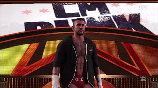 CM PUNK | ENTRANCE | WWE 2K23