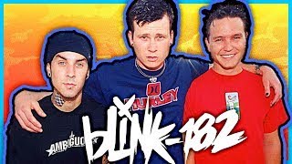 Удивительная история группы Blink 182 #музыка #music #punk