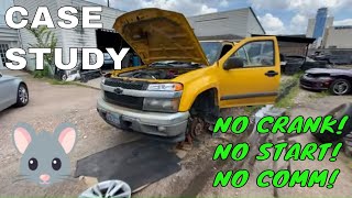 CHEVY COLORADO NO START NO COMMUNICATION DIAGNOSIS