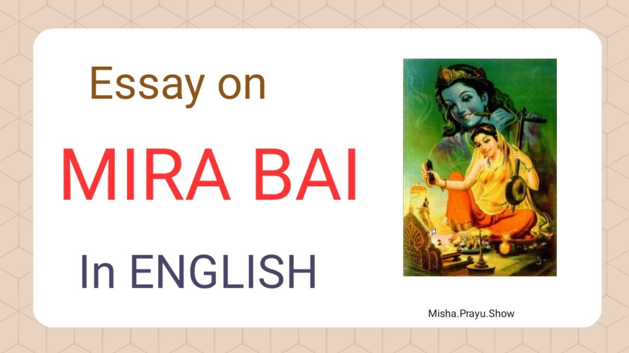 10 Lines on Mirabai in English | Essay On Mirabai in English ...