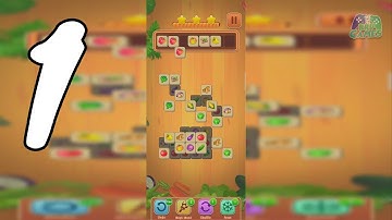 Tile King - Matching Games Free & Fun To Master Gameplay Walkthrough #1 (Android, IOS)