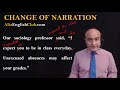 CSS Precis and composition paper 2005 solved | Change of narration