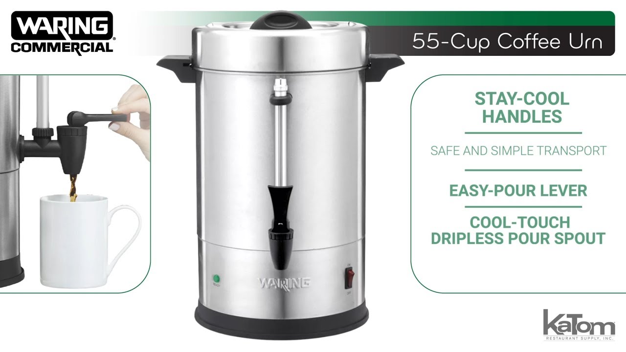 Waring WCU30 30 Cup Commercial Coffee Maker