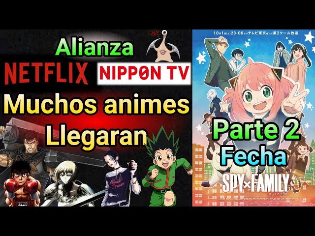 Netflix anuncia acordo com Nippon TV para exibir animes como
