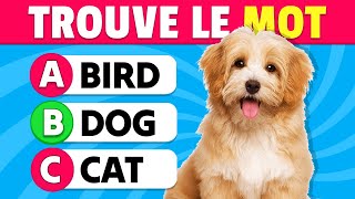 Devine les ANIMAUX en ANGLAIS  | 50 noms d'Animaux en Anglais ✅