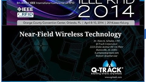 Near-Field Wireless Technology - Dr. Hans G. Schantz
