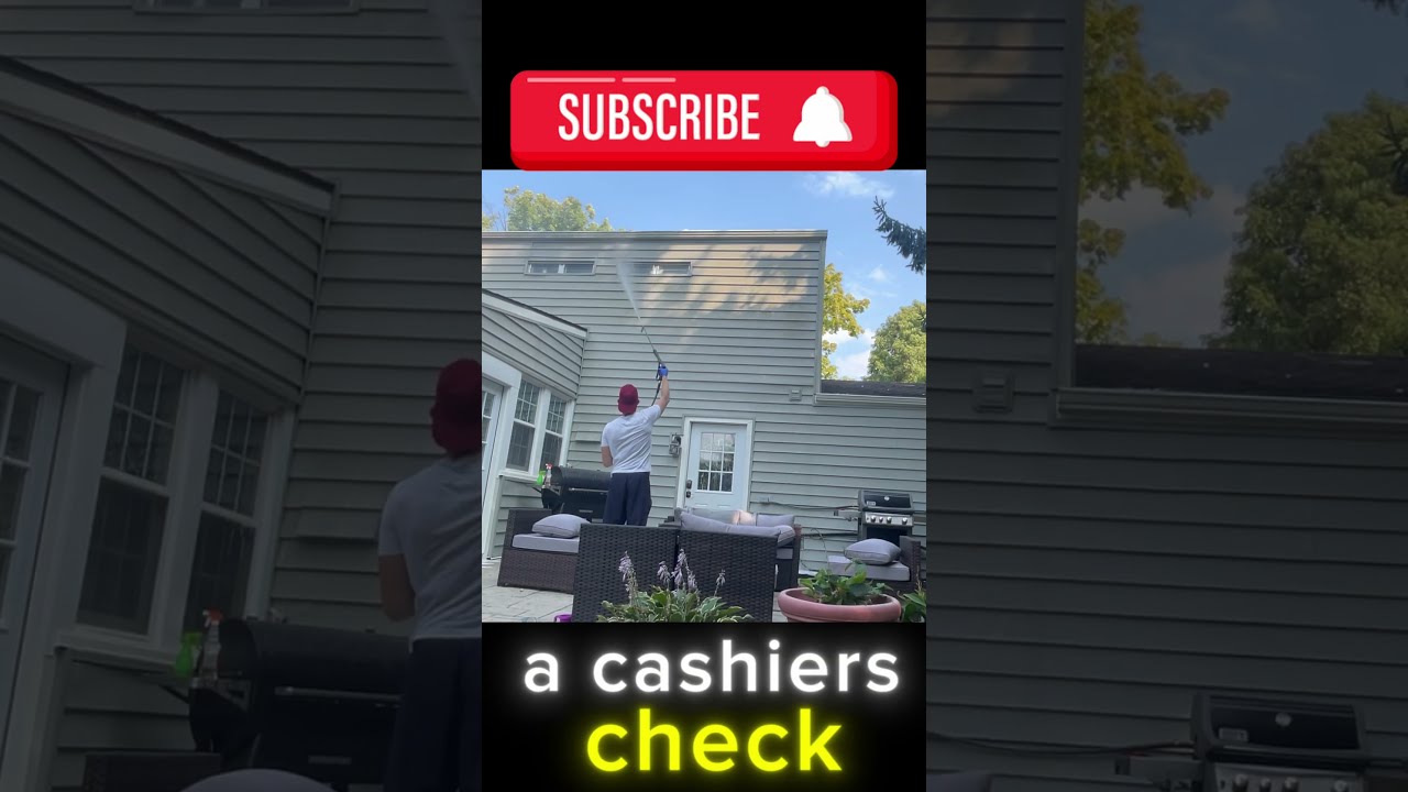 Customer Thought He Would SCAM Me Goat Scammer Power Wash Pressurewashing