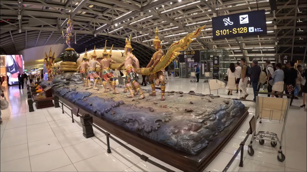 [건축시선] 태국 수완나품 2026 국제공항 입,출국장 Suvarnabhumi 2026 Airport in Thailand ท่าอากาศยานนานาชาติสุวรรณภูมิ 