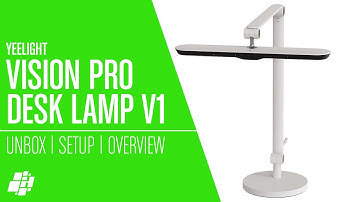 The Yeelight Vision Pro Desk Lamp - Pro Lighting to Protect Your Eyes