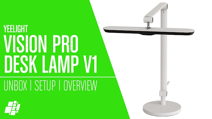 The Yeelight Vision Pro Desk Lamp - Pro Lighting to Protect Your Eyes - DayDayNews