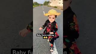Baby funny walking 😂 #funnybaby #mummapapalove #cutebaby #youtubeshorts #cute #hania