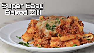 Make This Delicious Baked Ziti Tonight | Delicious Baked Ziti Recipe | Homemade Pasta Recipe