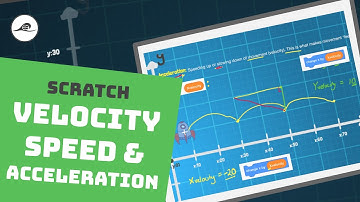 Scratch Velocity Tutorial Including Speed and Acceleration
