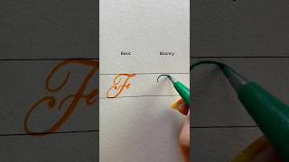 Famous “F” basic & bouncy calligraphy Profile