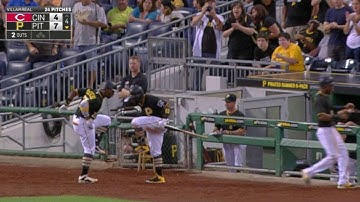 CIN@PIT: Cutch belts two-run homer to left field