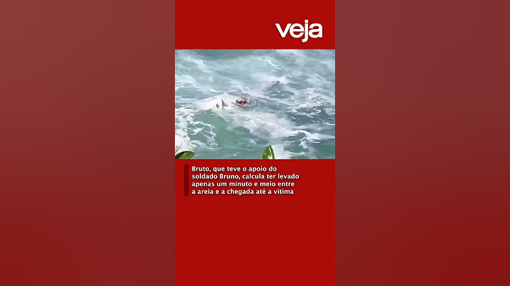 Salvamento durante ressaca do mar em Niterói (RJ) viraliza nas redes sociais