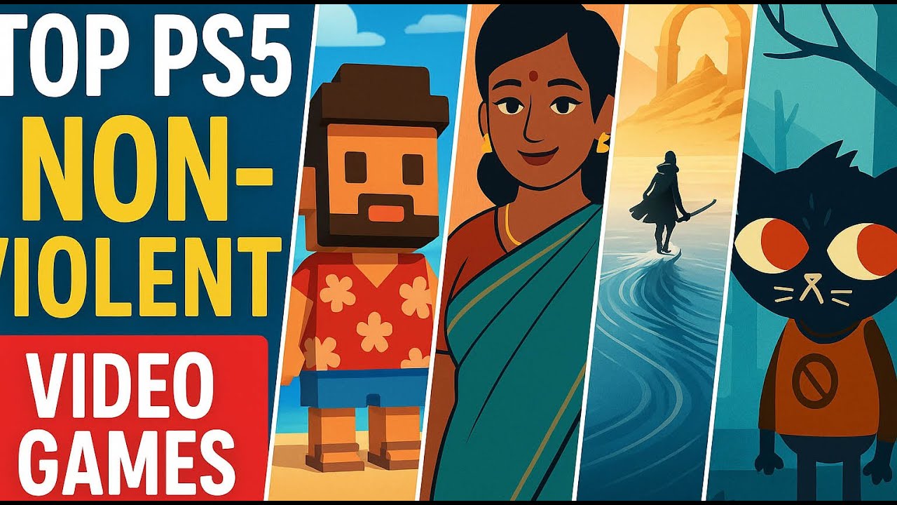 Top PS5 Non Violent Video Games - YouTube