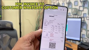 PDF Invoice whatsapp option form Raintech POS Billing Software PH Billing Software
