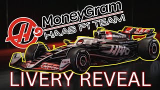 2024 Haas Livery Reveal REACTION - The F1 Season Begins! by F1Briefings 432 views 3 months ago 9 minutes, 43 seconds