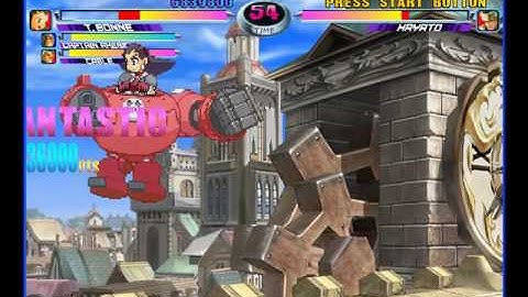 Marvel vs. Capcom 2 on nullDC 1.0.3 - Dreamcast Emulator