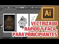 SERIGRAFIA | VECTORIZADO RAPIDO EN ILUSTRADOR |