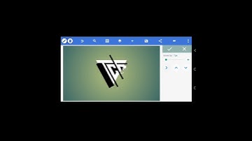 How to make #TCF #uniq #logo #design on your #mobile #phone #pixellab