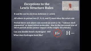 Bonding 5: Exceptions to the Lewis Structure Rules