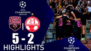 Sabah vs Hapoel Be'er Sheva 5-2 [AGG 6-4] Highlights | Qualifiers UEFA Champions League 2026/27