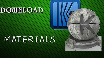 How to Download New Material Libraries For Kerkythea
