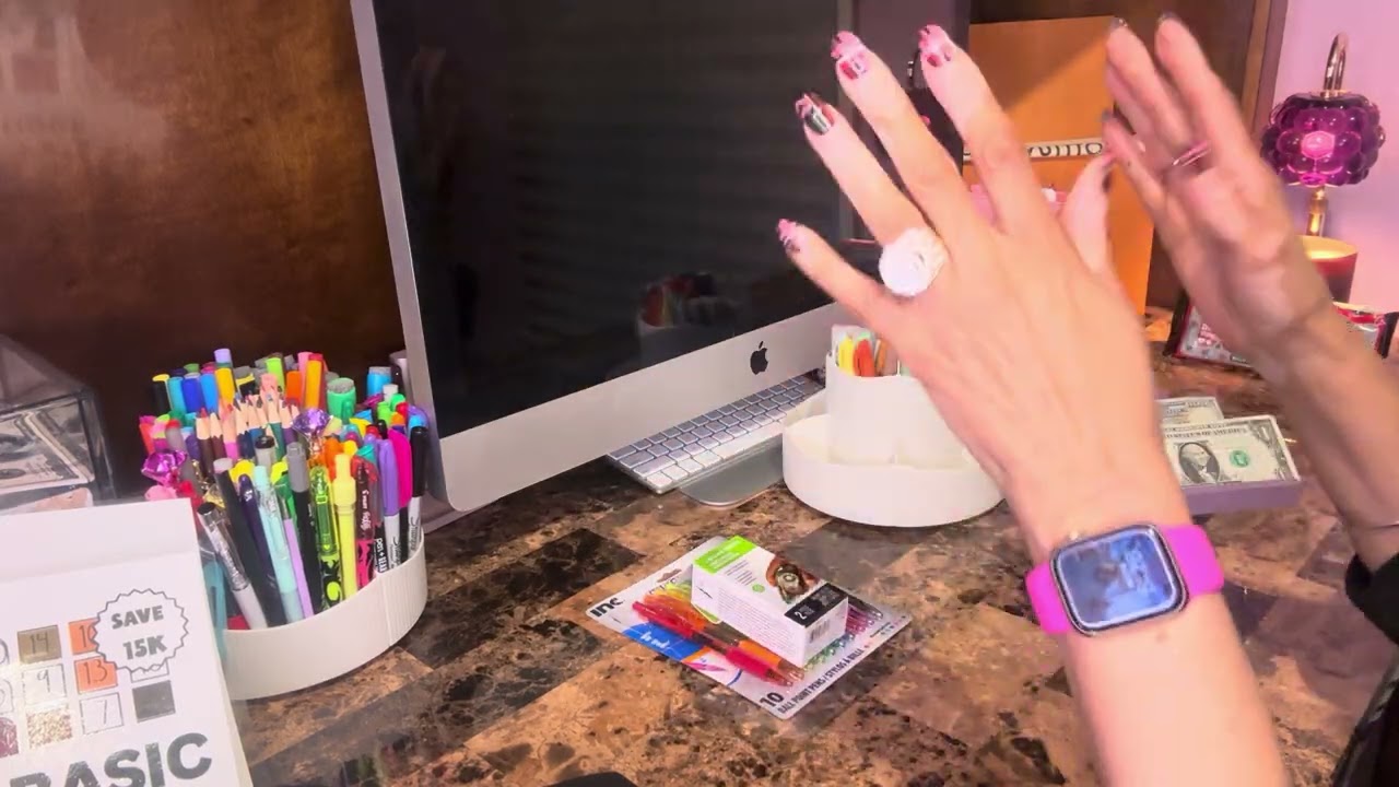 New SC envelopes! Finally using my NEW binder- Most Basic SC EVERRRRR cash stuffing😄😄💰💵