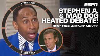 LET ME SCHOOL MAD DOG! 📚 - Stephen A. can’t BELIEVE his free agency take | First Take