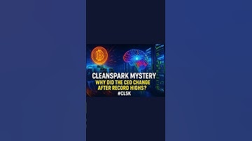 CleanSpark Mystery – Why Did the CEO Change After Record Highs? #CLSK